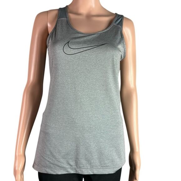 Nike Women's Athletic Gray Tank Top - Picture 1 of 6